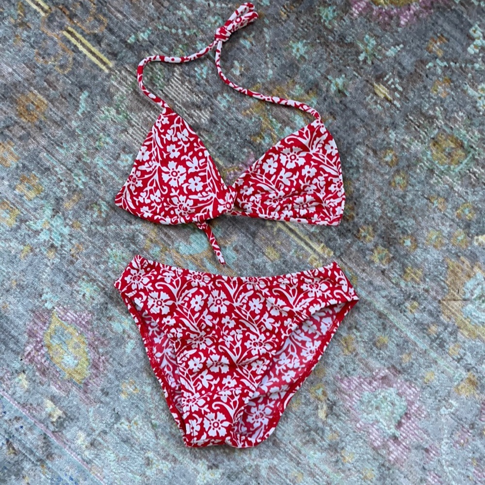 Little Red Bikini Set!